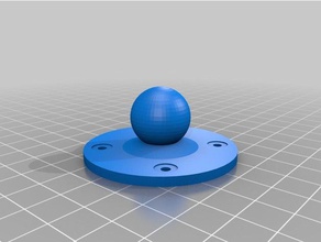 ball-and-socket mount 512mm household customized 3d print model - Mito3D