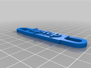 mi personalizados por cable etiquetas organización personalizado 3d print model - Mito3D