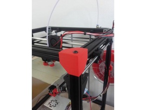 projeto canto pac 2020 profiel conheceu colchetes Impressora 3d de peças extrusão suporte o design hipercubo impressora 3d print model - Mito3D