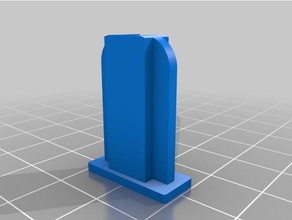 iphone lightning cable holder part charging stand parts 3d print model - Mito3D