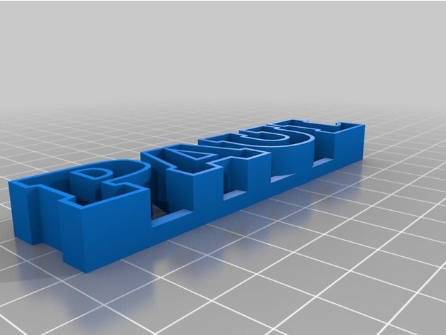 meine angepasste text-Speicher Skulpturen kundengebundene 3D print model - Mito3D