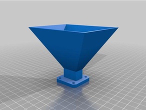 my customized waveguide hornantenna customziable electronics 3d print model - Mito3D