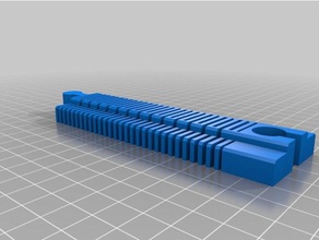 my customized flexible toy train tracks & game accessories 3d print model - Mito3D