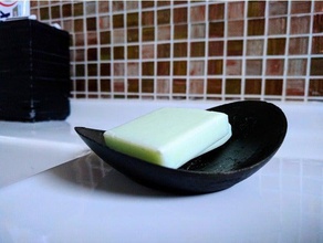 minimal soap holder bathroom accessories design thingiverse 3d print model - Mito3D