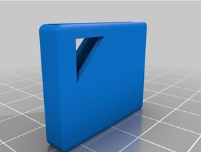 Kare anahtar kapağı organizasyon 3d print model - Mito3D