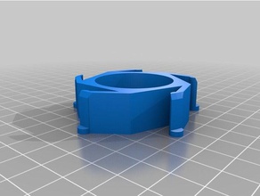 my customized spool hub adapter hatchbox 3d printer parts 3d print model - Mito3D