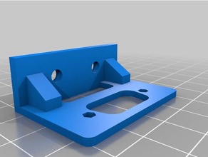9 way dsub mount electronics 9-way 3d print model - Mito3D