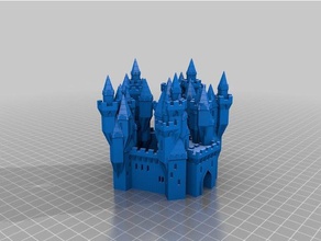 m r Burg Gebäude & Strukturen kundengebundene 3d print model - Mito3D