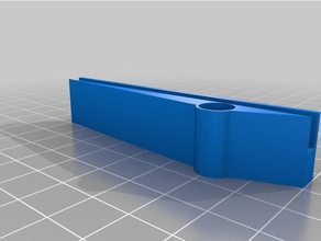 hic prusa i3 cama caliente del soporte cable Impresora 3d accesorios 3d print model - Mito3D