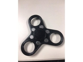 fidget mão spinners rápida mudança do centro de caps brinquedos & games giratório handspinner spinner 3d print model - Mito3D