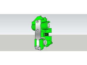 bq hephestos transport de l'adaptation du capteur piézorésistif - auto nivellement L'imprimante 3d pièces 3d print model - Mito3D