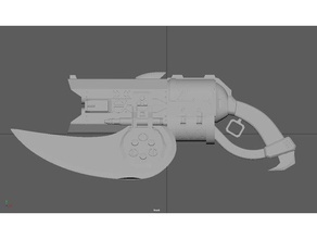 bruta spiker halo 3 juegos de video cosplay prop arma traje la proposición odst espiga 3d print model - Mito3D