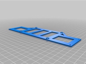 melzi mini rambo mount monoprice maker select v2 3d printer parts 3d print model - Mito3D
