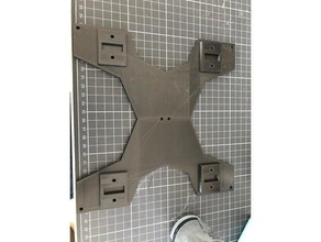china i3 base plate 3d printer parts 3d print model - Mito3D