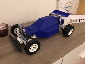 r c buggy v1 vehículos coche de control controlado radio radiocontrol juguete vehículo 3d print model - Mito3D