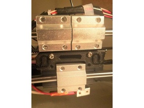 anet x belt mount 3d printer parts 3d print model - Mito3D