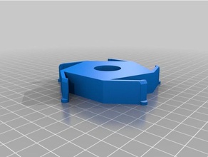 makergeeks de spool hub prusa i3 mk2 - grandes lado Impressora 3d peças personalizado 3d print model - Mito3D