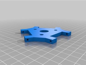 delta impresora efectoras Impresora 3d de las piezas la 3d print model - Mito3D