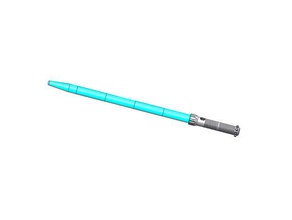 light saber flashlight lightsaber 3d print model - Mito3D