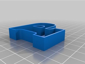 il mio testo personalizzato stoccaggio pok sculture su misura 3d print model - Mito3D
