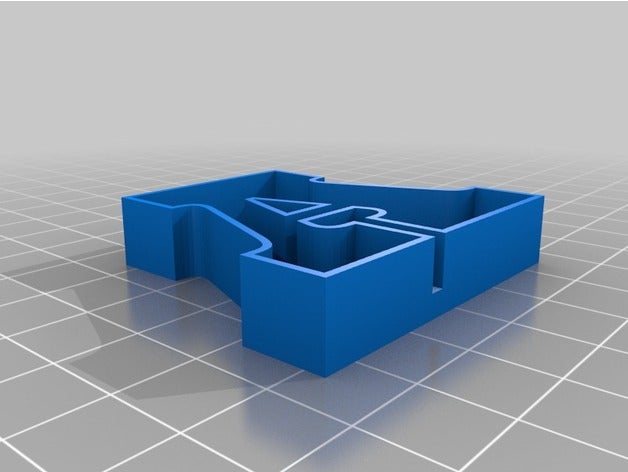 meine angepassten text Lagerung der aok Skulpturen kundengebundene 3D print model - Mito3D