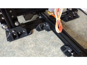 tevo tarantula hd brackets 3d printer parts bracket 3d print model - Mito3D