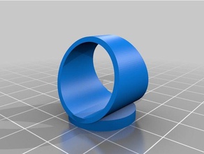 azul, o anel de lanterna traje azul corps verde a esperança poder 3d print model - Mito3D