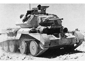 İngiliz erken savaş paketi araç cruiser alevler matilda tank II 2 Dünya Savaşı tankı 3d print model - Mito3D