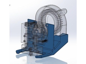 cyclope hotend de conduits ventilation 50x15mm à cage d'écureuil ventilateur L'imprimante 3d pièces 3d print model - Mito3D