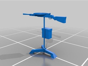 arme à feu L'impression 3d art cool amusant 3d print model - Mito3D