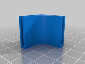 3 32 glass case corner organization customized 3d print model - Mito3D