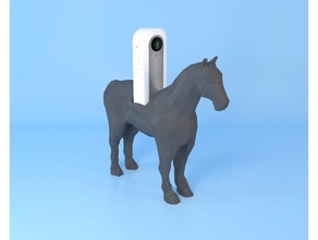 waggle horse holder 3d printer accessories 3d print model - Mito3D