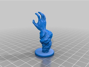 bigby's hand mage mini toy & game accessories 3d print model - Mito3D