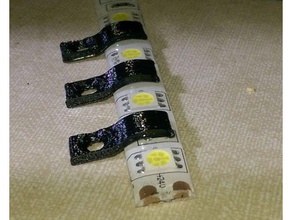 led de cinta clip decoración eléctrica la del hogar tira iluminación 3d print model - Mito3D