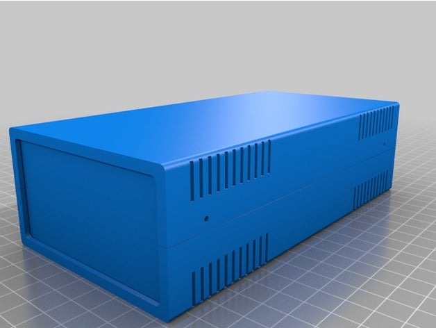 caja v3 de l'électronique personnalisé 3D print model - Mito3D