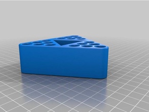 rubix cube de pie puzzles rubiks 3d print model - Mito3D