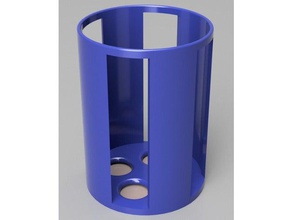 bottiglia di chiller strumenti la cooler chimica vetro graduata scienza 3d print model - Mito3D