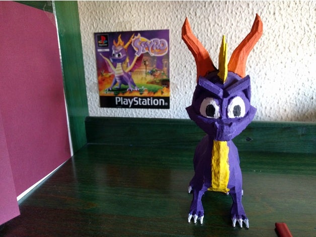 spyro el dragón juegos de video juego jueguete playstation juguete los juguetes 3D print model - Mito3D