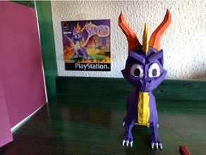 spyro dragon video games juego jueguete playstation toy toys 3d print model - Mito3D