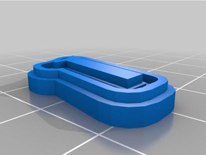 no hay agujero 1 llaveros personalizado 3d print model - Mito3D