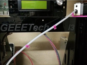 clamp 4mm ptfe hose 3d printer parts 3d print model - Mito3D