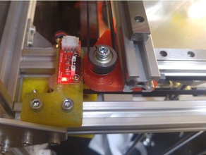 y-nal de curso ft5 lado esquerdo Impressora 3d peças ajustável ao batente folgertech 3d print model - Mito3D