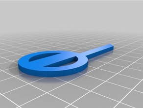 anahtar 3d yazıcı aksesuarları 3d print model - Mito3D