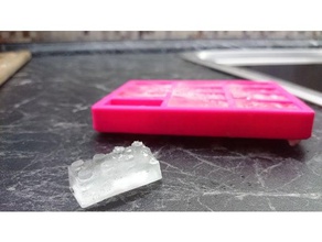 icemold lego-Steine Haushalt brick Steine Eis ice cube Schimmel - Eis-Behälter lego 3d print model - Mito3D