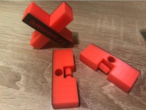 la croix de l'énigme puzzles puzzle 3d print model - Mito3D