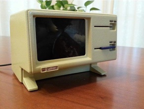apple lisa raspberry pi durumda bilgisayar mac xl macintosh retro twiggy 3d print model - Mito3D