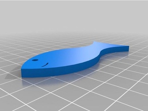 de pescado La impresión en 3d a los animales 3d print model - Mito3D