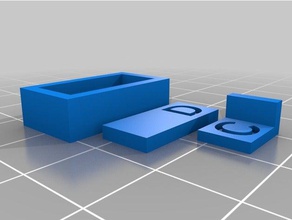 cameron winzige reinigen Sie verschmutzte Zeichen Geschirrspüler Küche und Esszimmer kundengebundene 3d print model - Mito3D