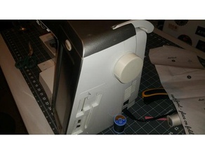 macchina per cucire volantino manopola - baby lock fratello parti di ricambio 3d print model - Mito3D