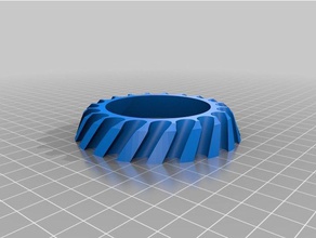 my customized helical pen holder generator office 3d print model - Mito3D